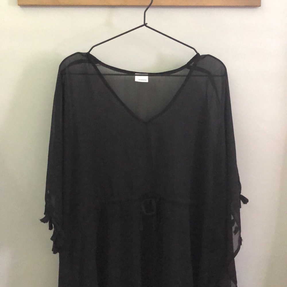 Sonoma Beach Coverup in Black One Size Women’s